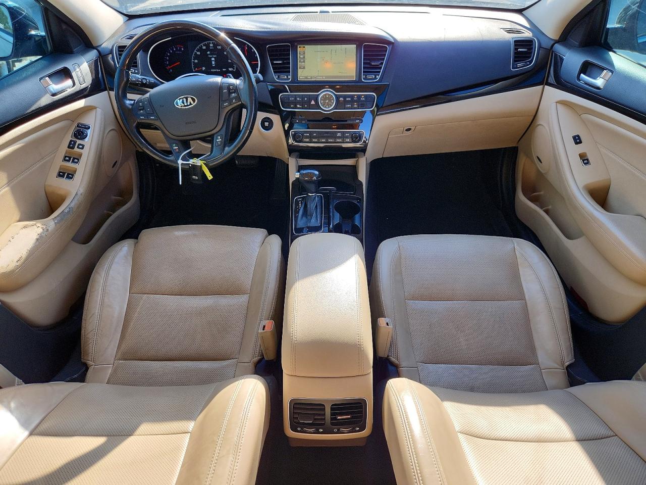 2016 Kia Cadenza Luxury Черный vin: KNALN4D73G5209286