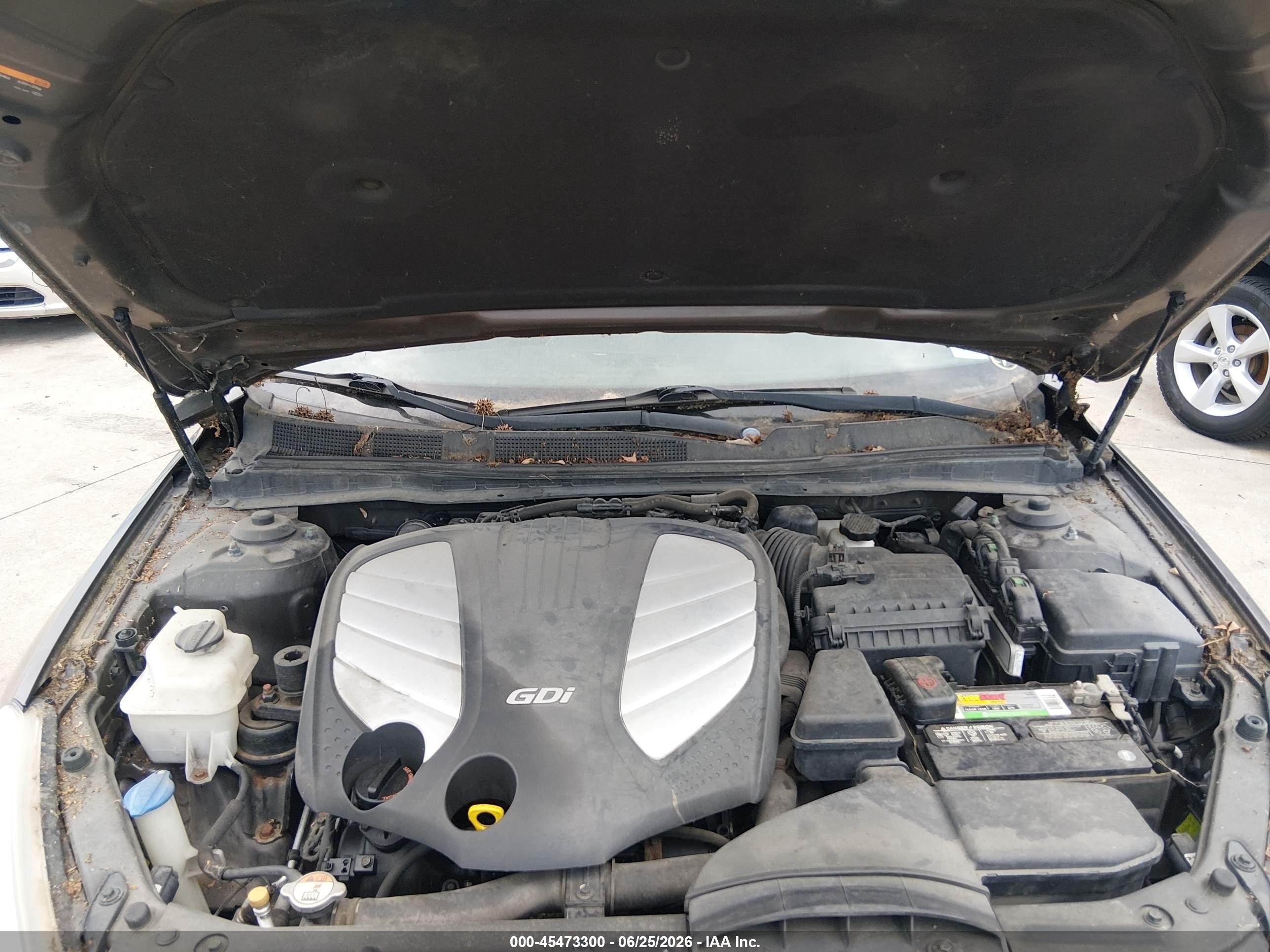 2014 Kia Cadenza Premium Gray vin: KNALN4D74E5129301