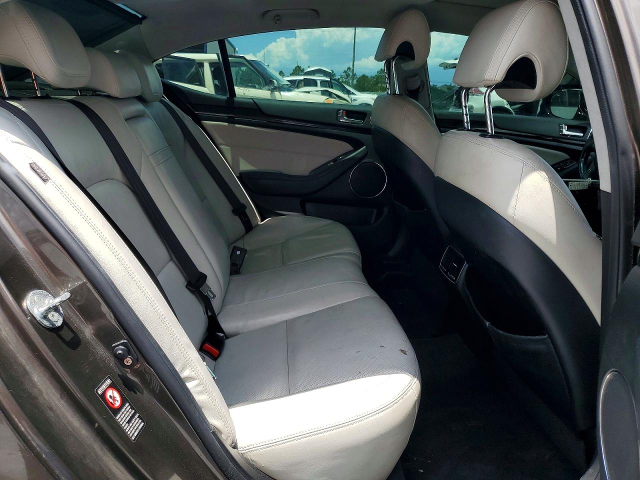 2014 Kia Cadenza Limited Brown vin: KNALN4D74E5151525