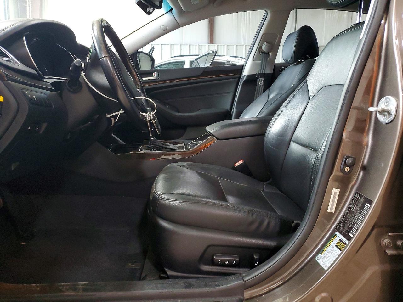 2014 Kia Cadenza Premium Gray vin: KNALN4D74E5153534