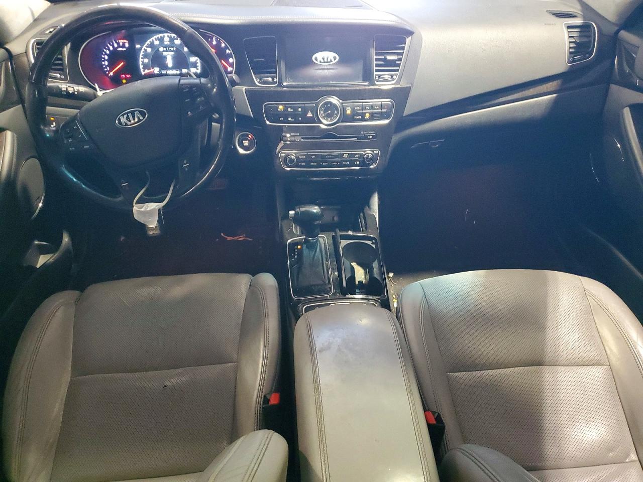 2014 Kia Cadenza Limited Black vin: KNALN4D75E5145166