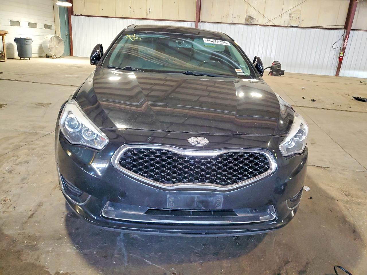 2014 Kia Cadenza Limited Black vin: KNALN4D75E5145166