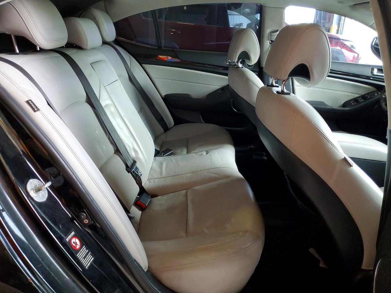 2014 Kia Cadenza Limited Black vin: KNALN4D75E5145166