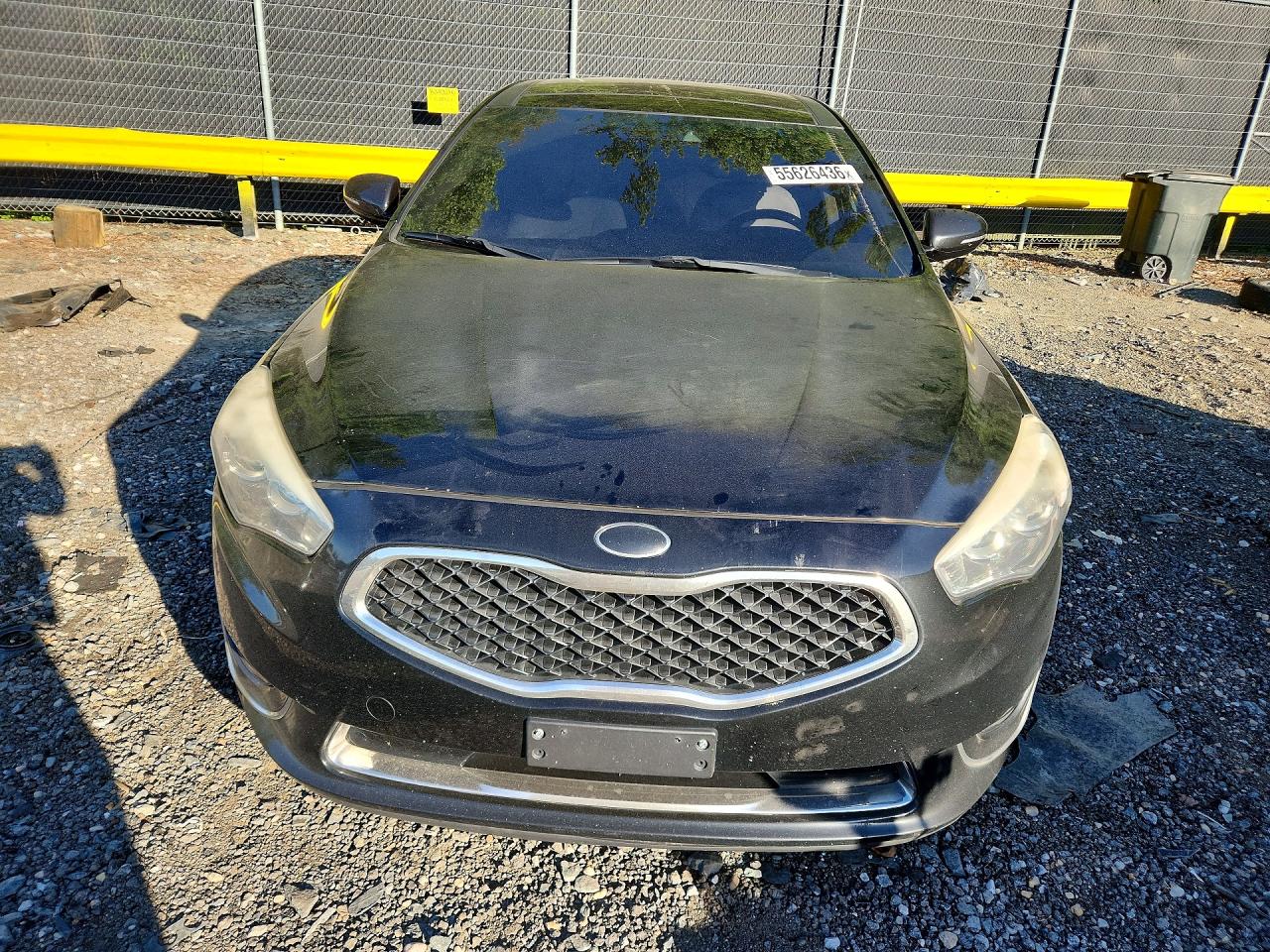 2014 Kia Cadenza Limited Black vin: KNALN4D75E5167121