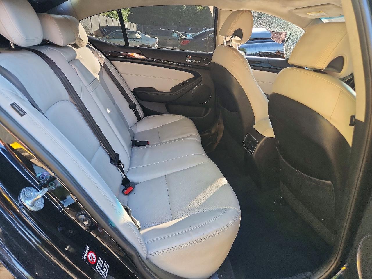 2014 Kia Cadenza Limited Black vin: KNALN4D75E5167121