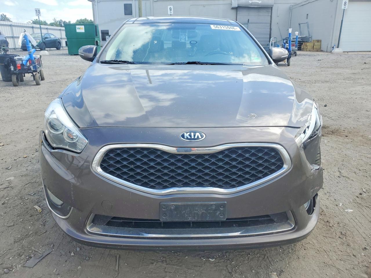 2015 Kia Cadenza Premium Коричневый vin: KNALN4D75F5168254