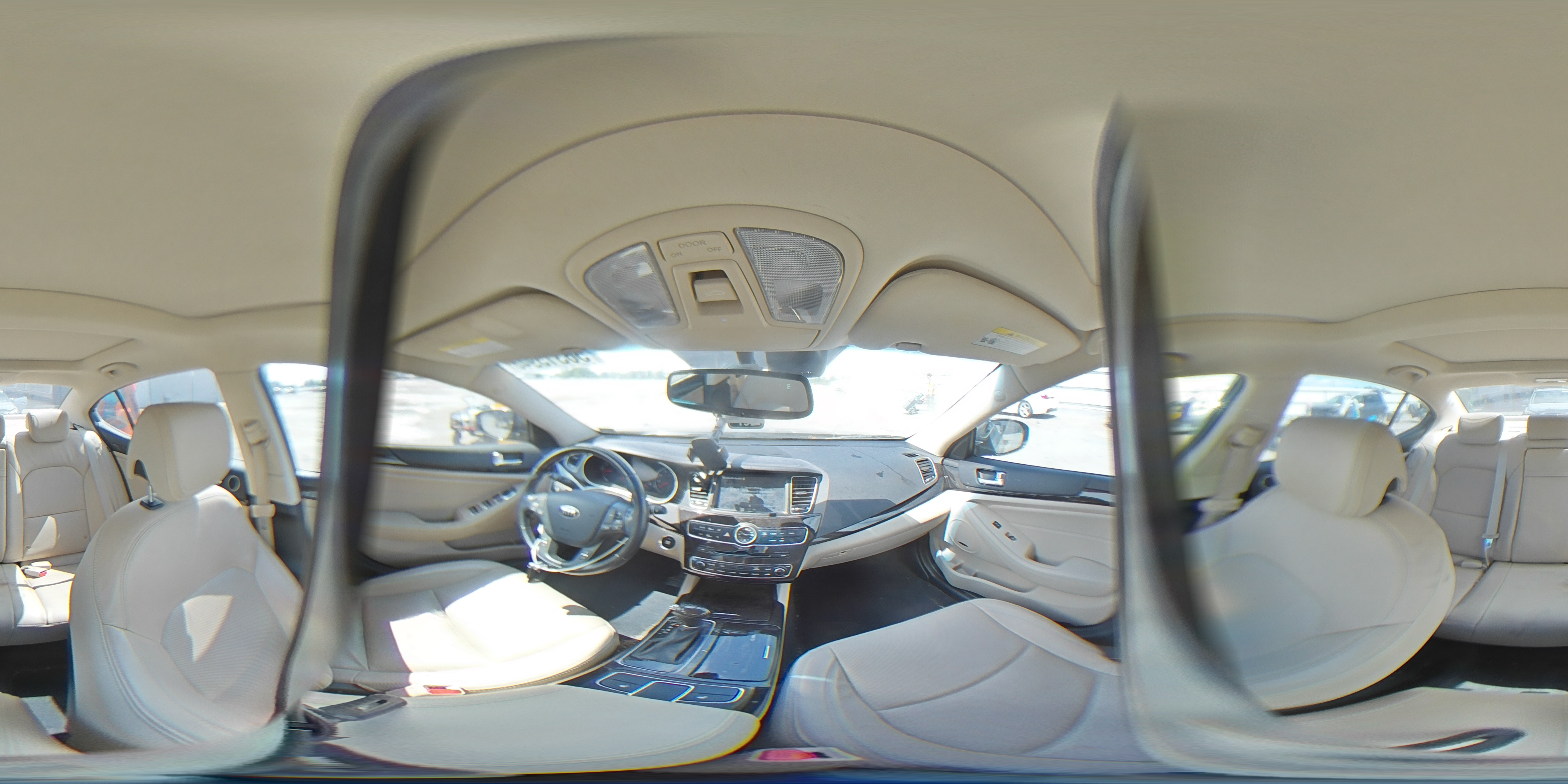 2015 Kia Cadenza Premium Коричневый vin: KNALN4D75F5168254