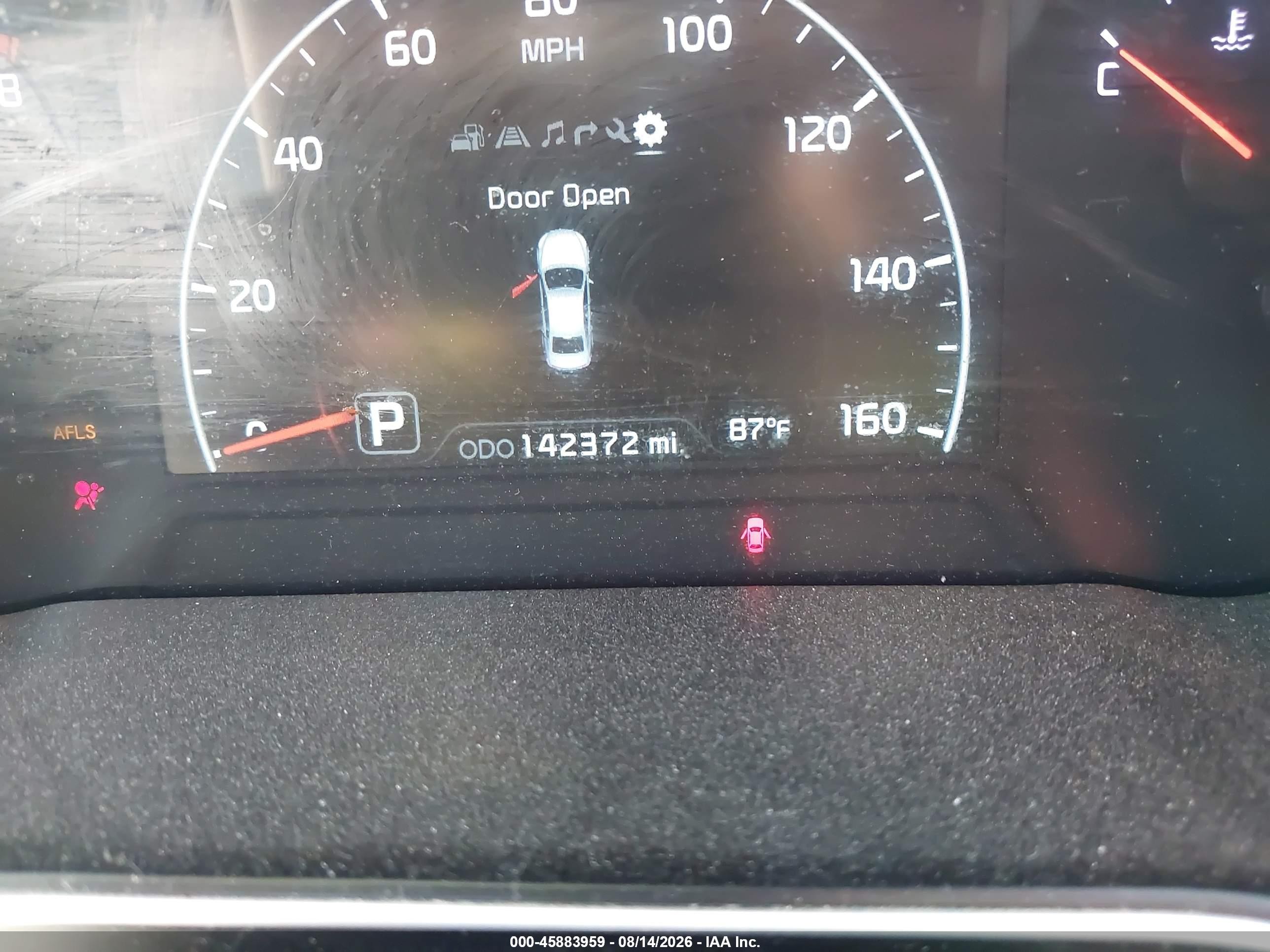 2014 Kia Cadenza Limited Gray vin: KNALN4D76E5145869
