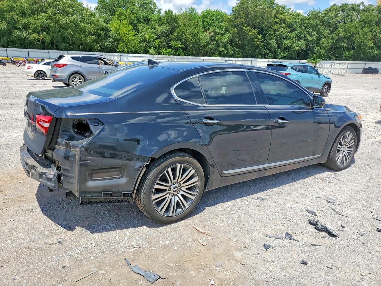 2014 Kia Cadenza Premium Black vin: KNALN4D76E5149047