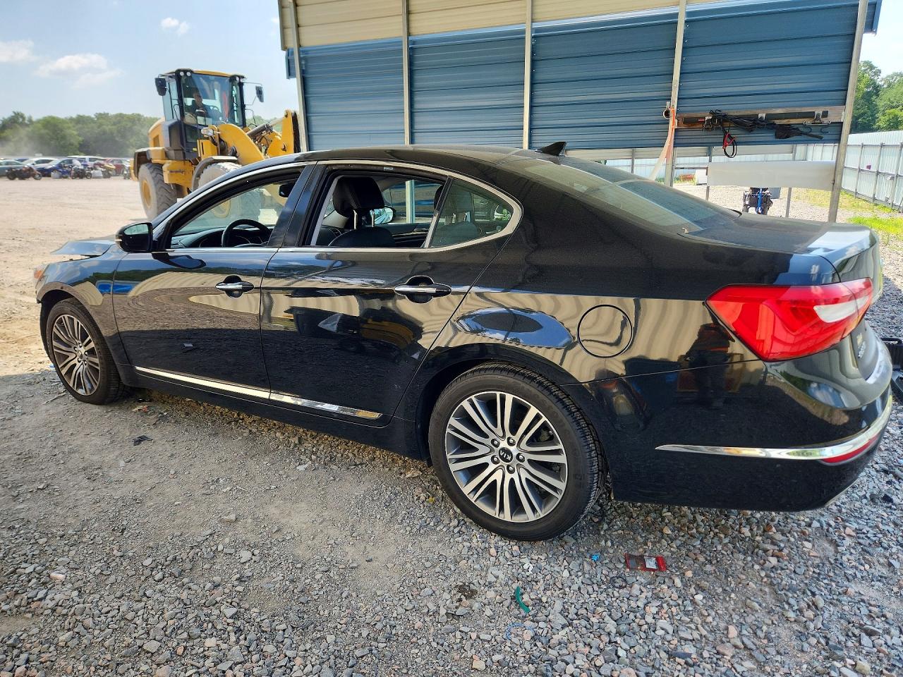 2016 Kia Cadenza Luxury Черный vin: KNALN4D76G5221383