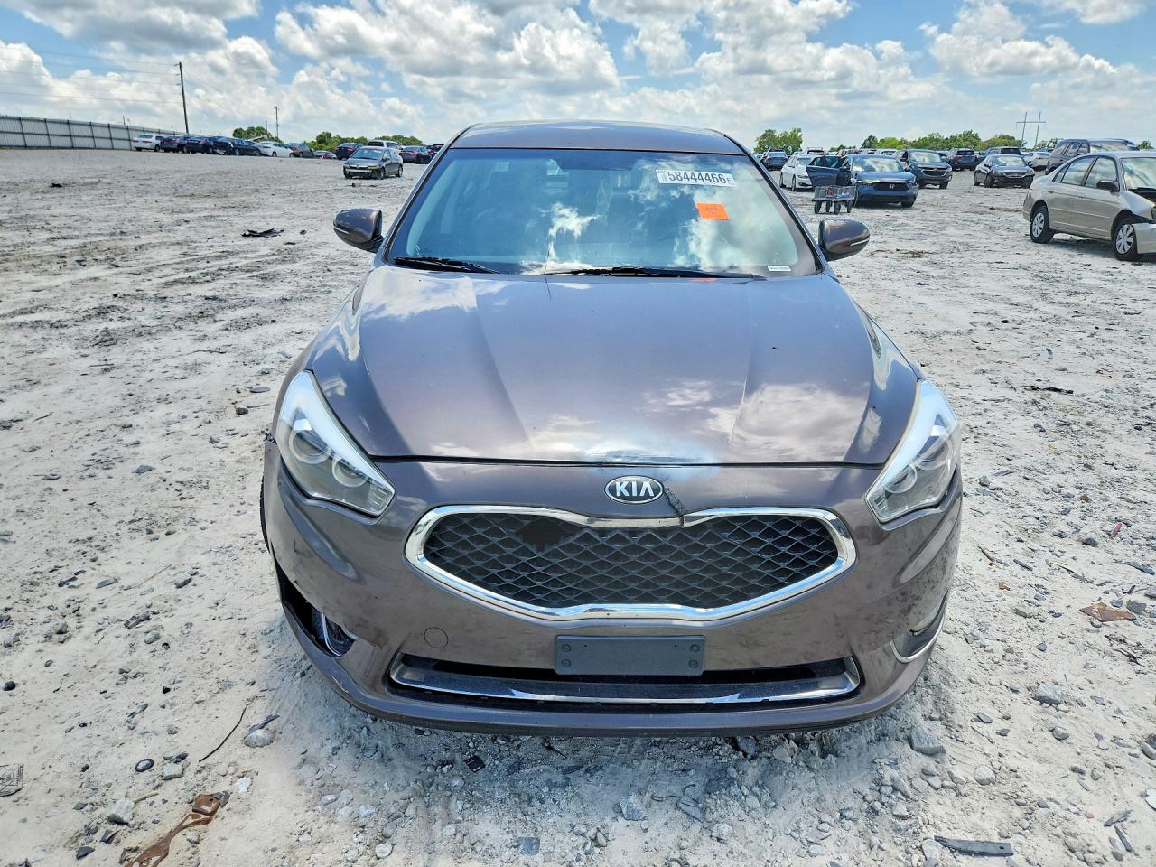 2014 Kia Cadenza Premium Коричневый vin: KNALN4D77E5120463
