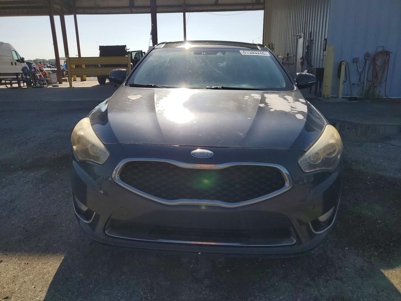 2014 Kia Cadenza Premium Charcoal vin: KNALN4D77E5122486
