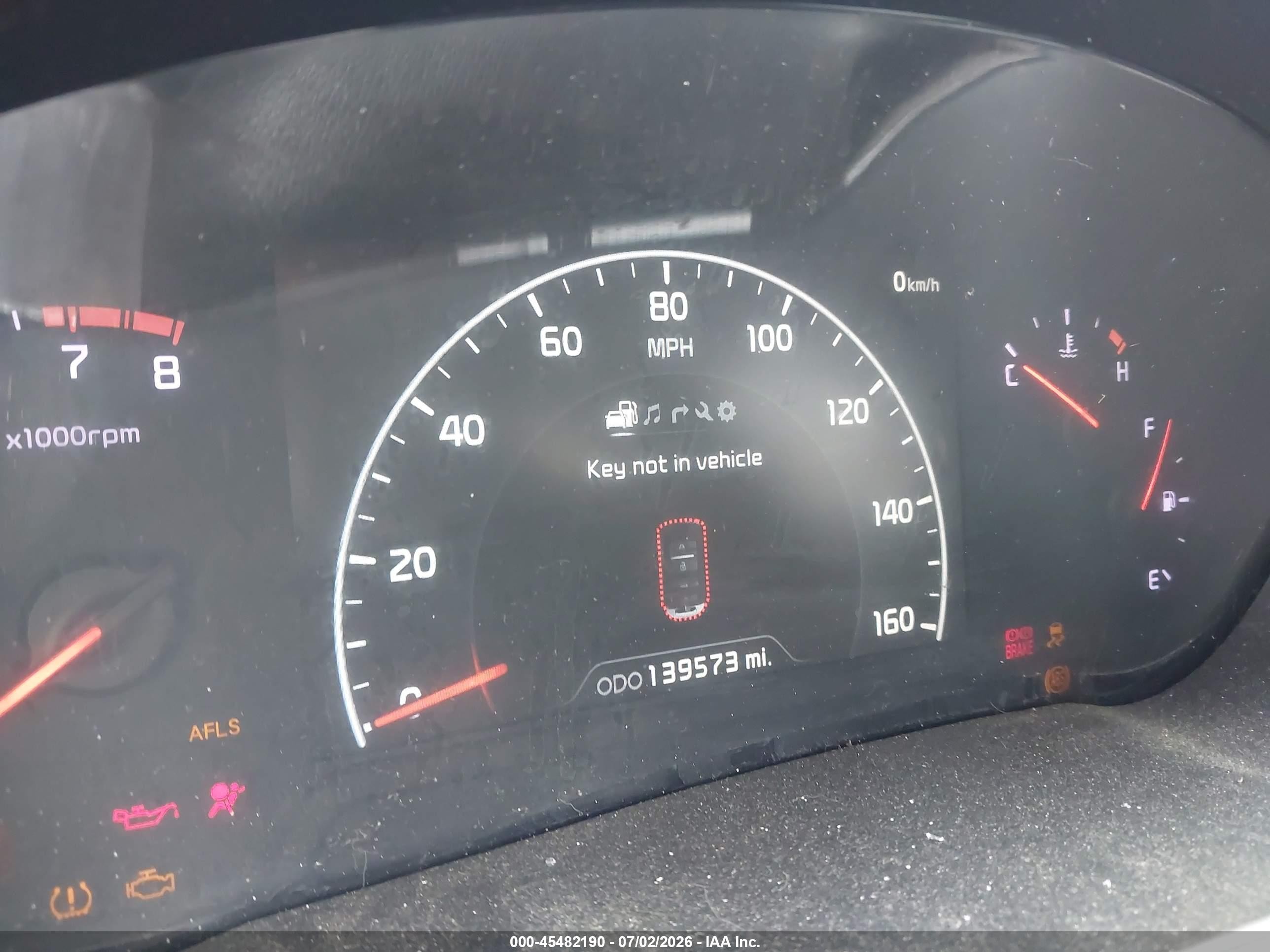 2014 Kia Cadenza Premium Желто-коричневый vin: KNALN4D77E5153818