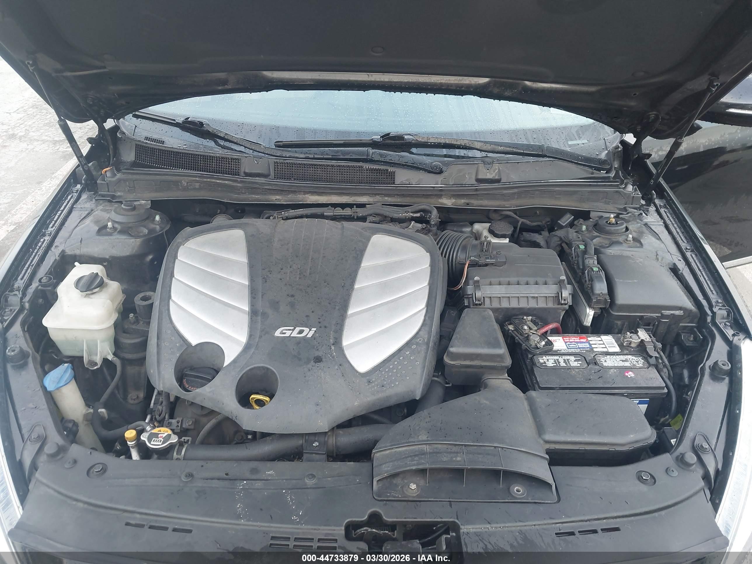 2014 Kia Cadenza Limited Black vin: KNALN4D77E5154886