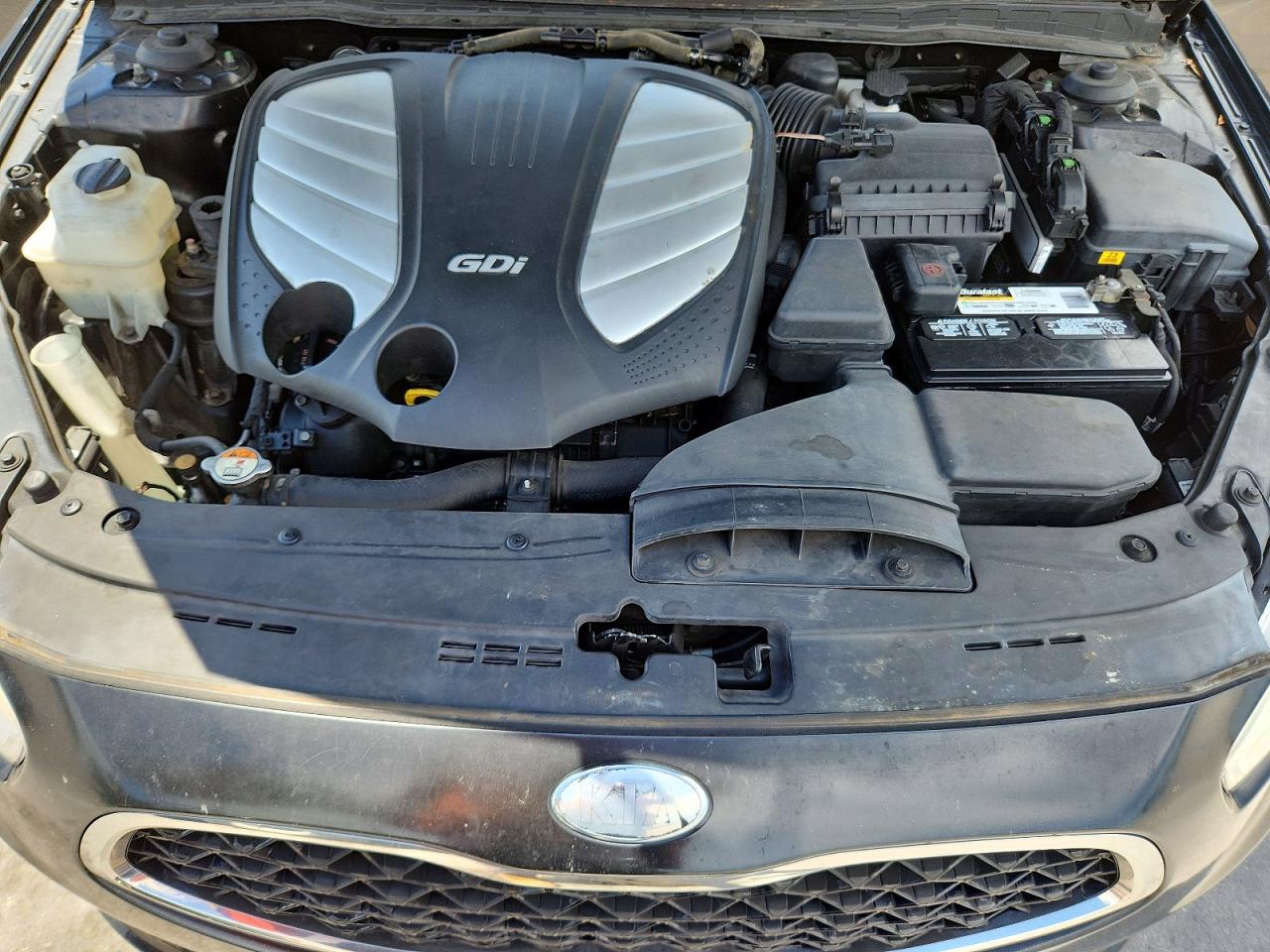 2014 Kia Cadenza Premium Black vin: KNALN4D77E5165595
