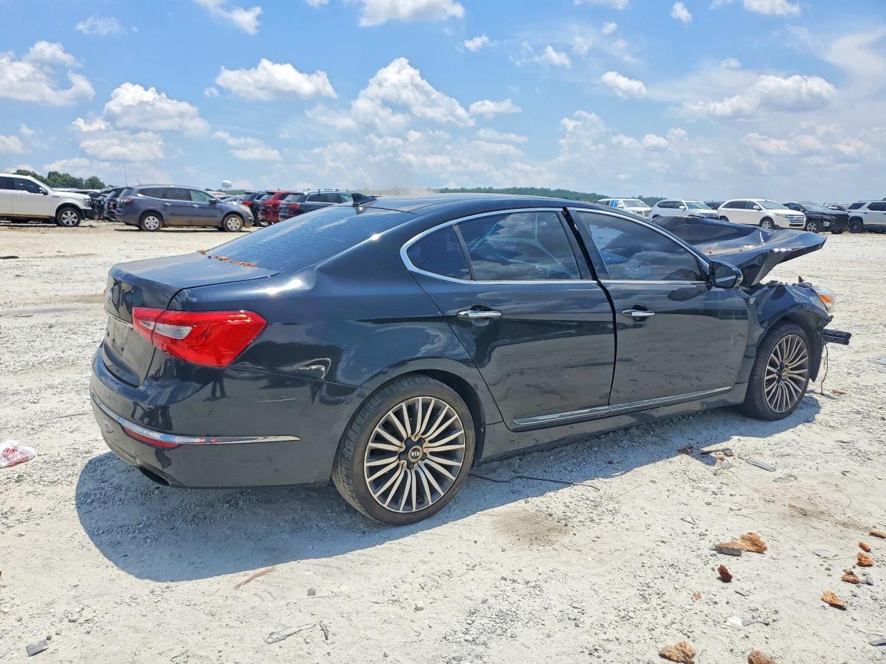 2014 Kia Cadenza Premium Черный vin: KNALN4D78E5130239