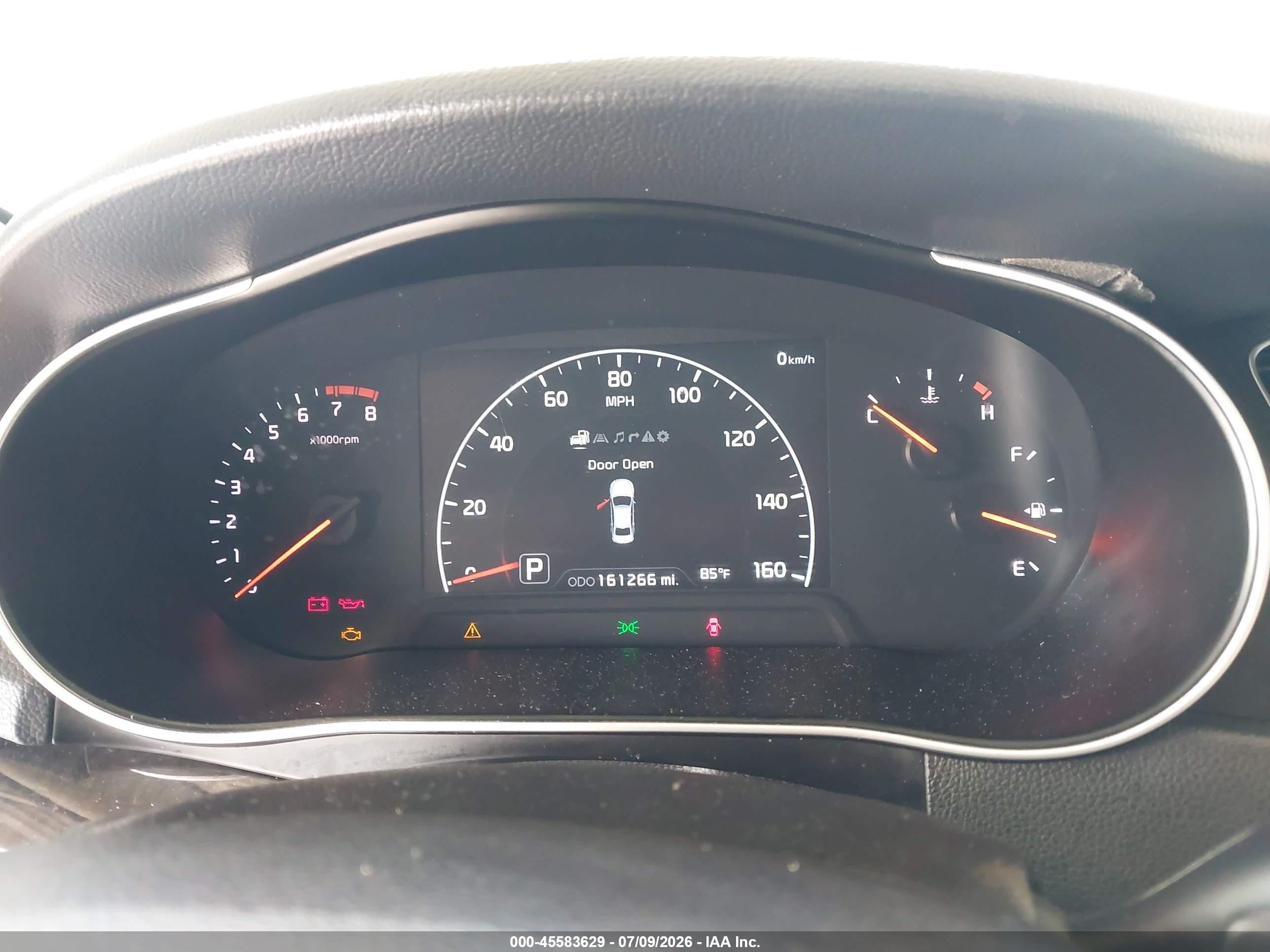 2015 Kia Cadenza Premium White vin: KNALN4D78F5171388