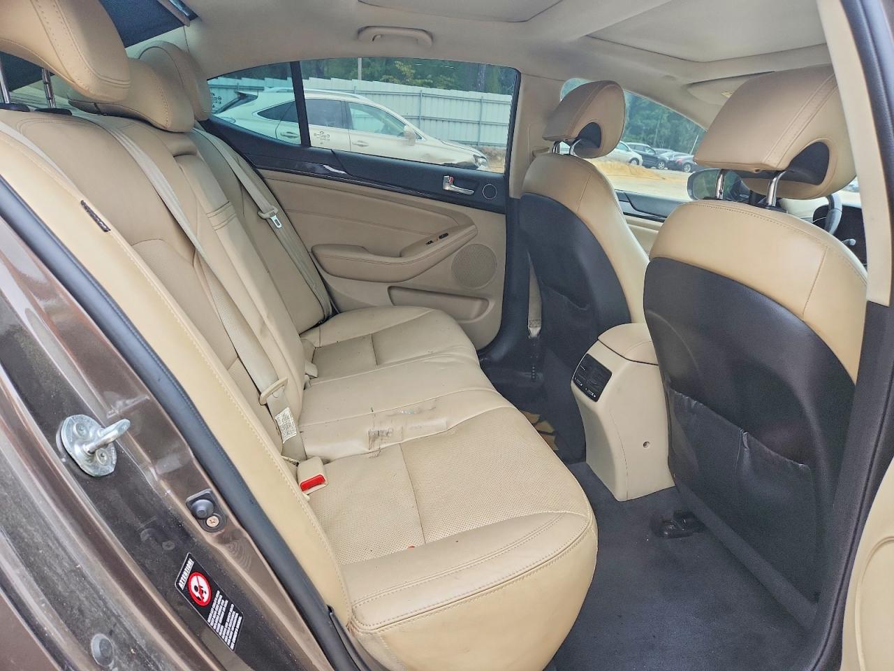 2014 Kia Cadenza Premium Коричневый vin: KNALN4D79E5126278