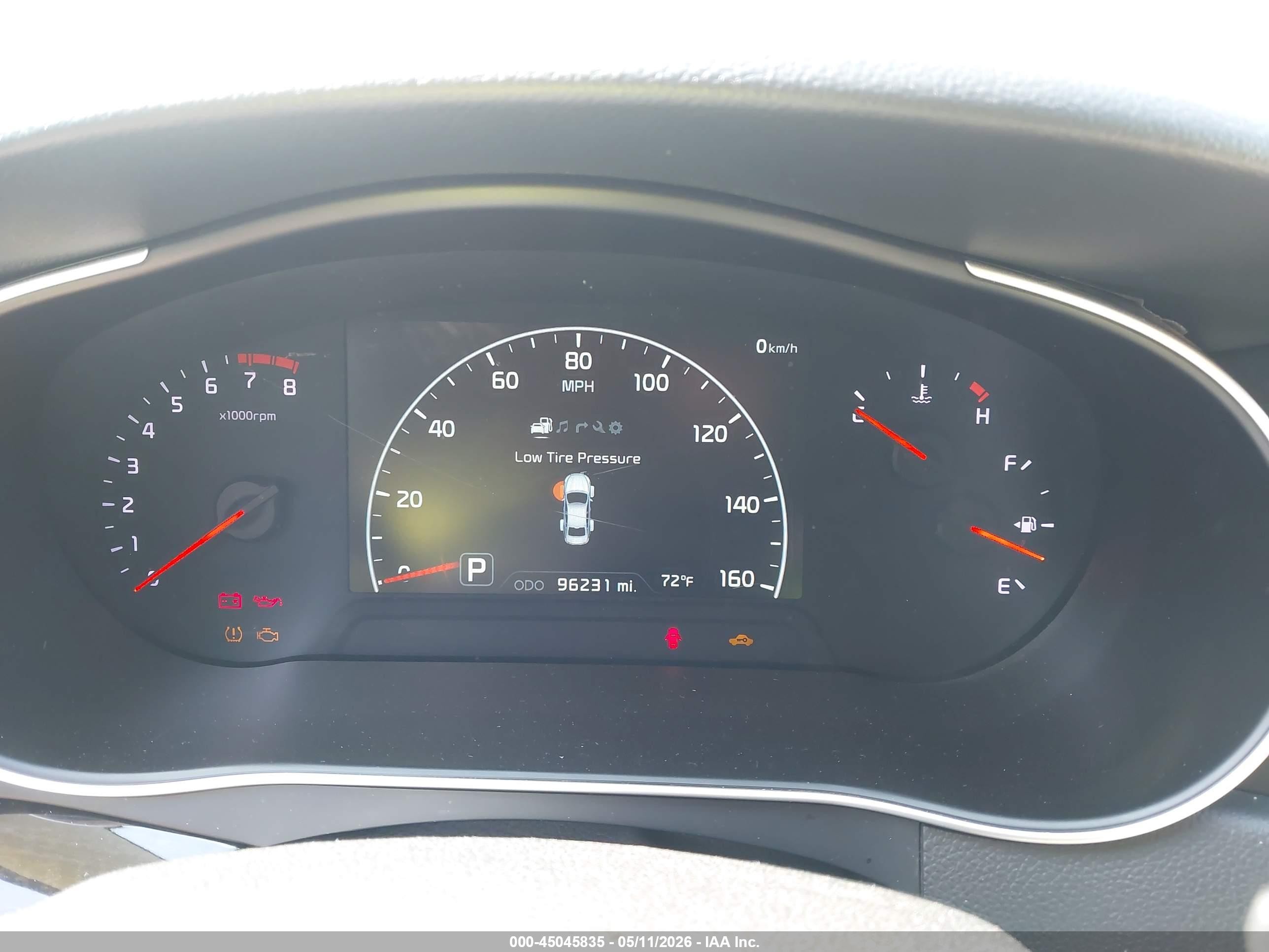 2014 Kia Cadenza Premium White vin: KNALN4D79E5151035