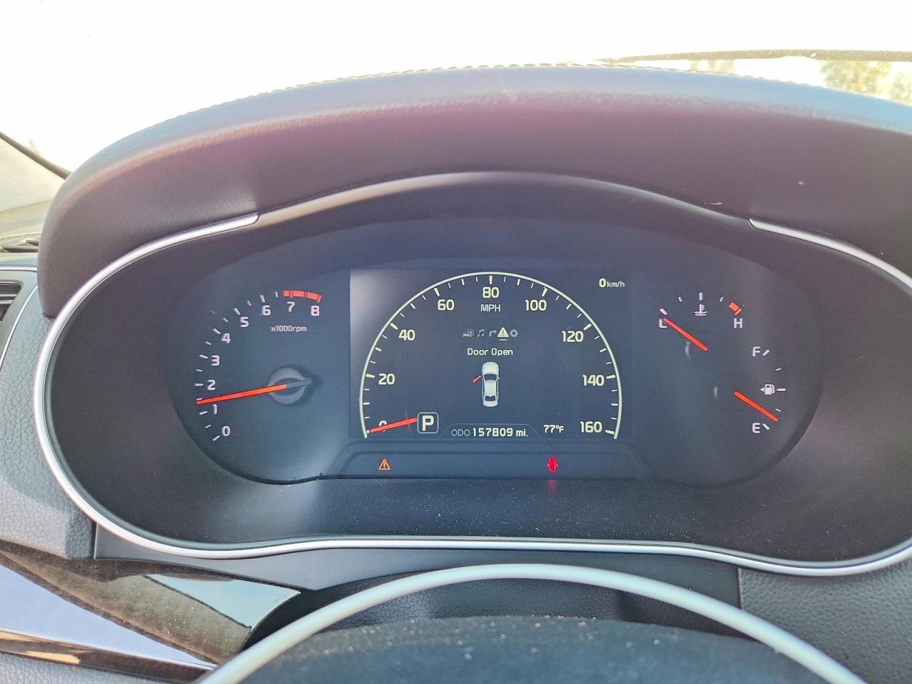 2014 Kia Cadenza Premium White vin: KNALN4D7XE5137662