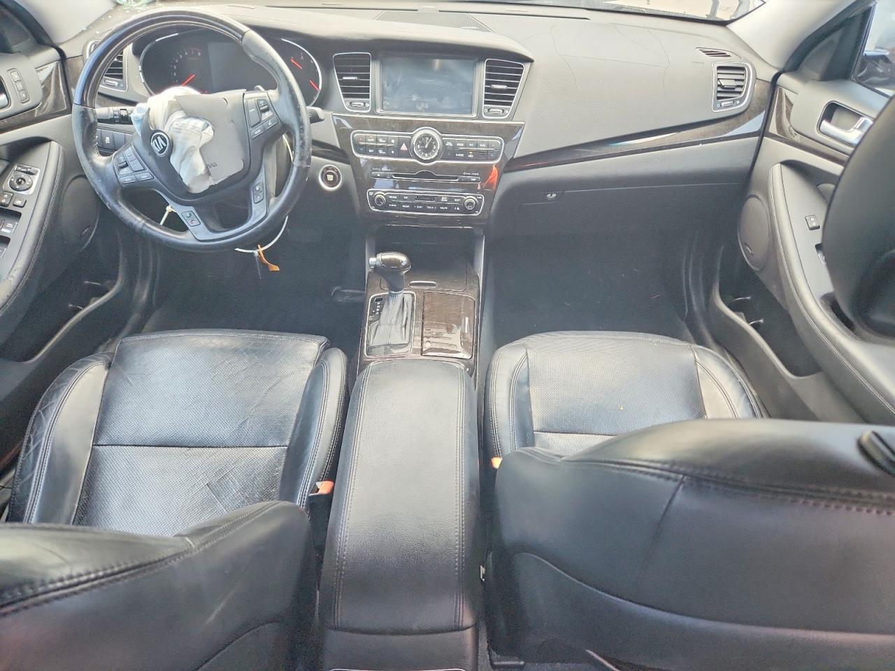 2014 Kia Cadenza Premium Silver vin: KNALN4D7XE5139864