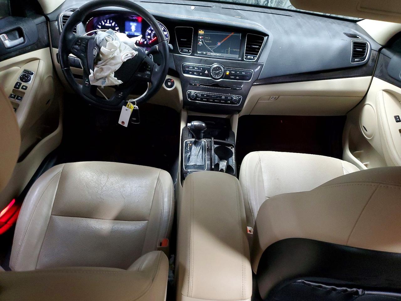 2015 Kia Cadenza Premium Black vin: KNALN4D7XF5176768