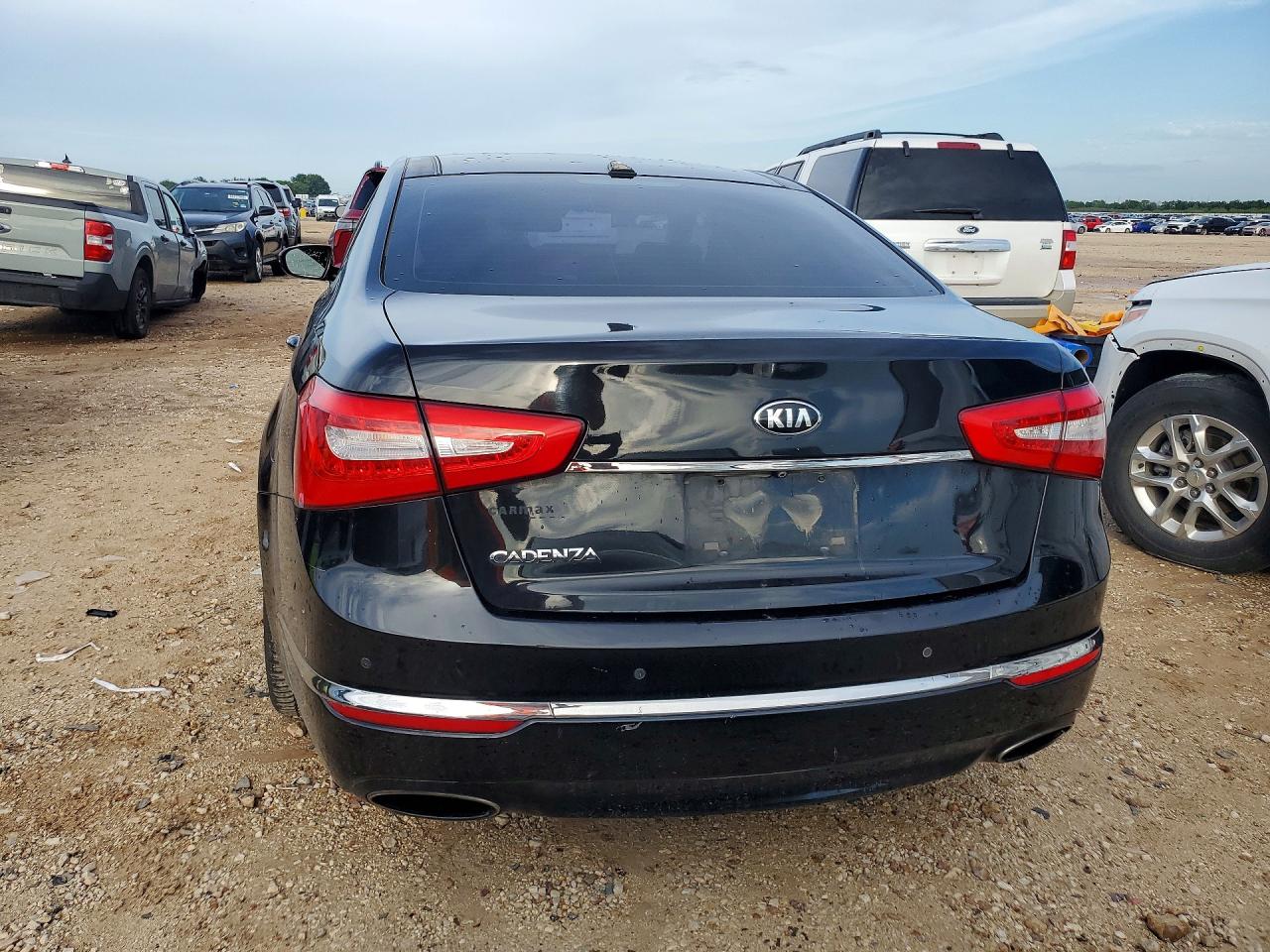 2016 Kia Cadenza Luxury Black vin: KNALN4D7XG5218891