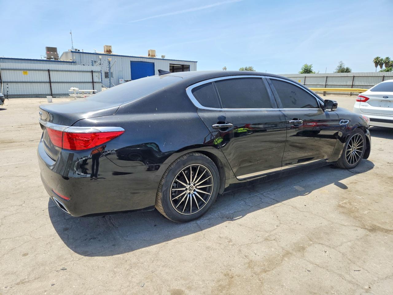 2016 Kia K900 Luxury V6 Black vin: KNALU4D32G6031476