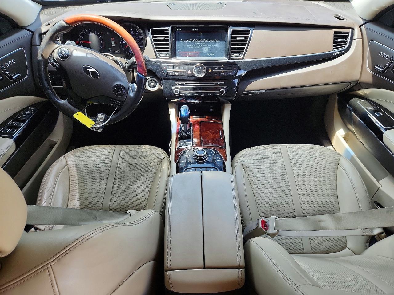 2016 Kia K900 Luxury V6 Black vin: KNALU4D32G6031476
