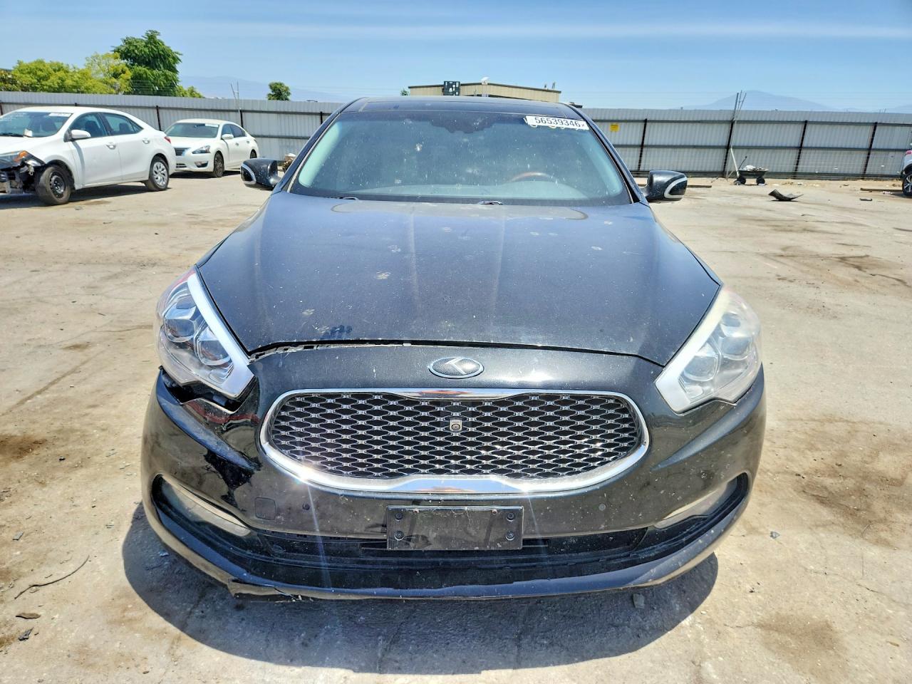 2016 Kia K900 Luxury V6 Black vin: KNALU4D32G6031476