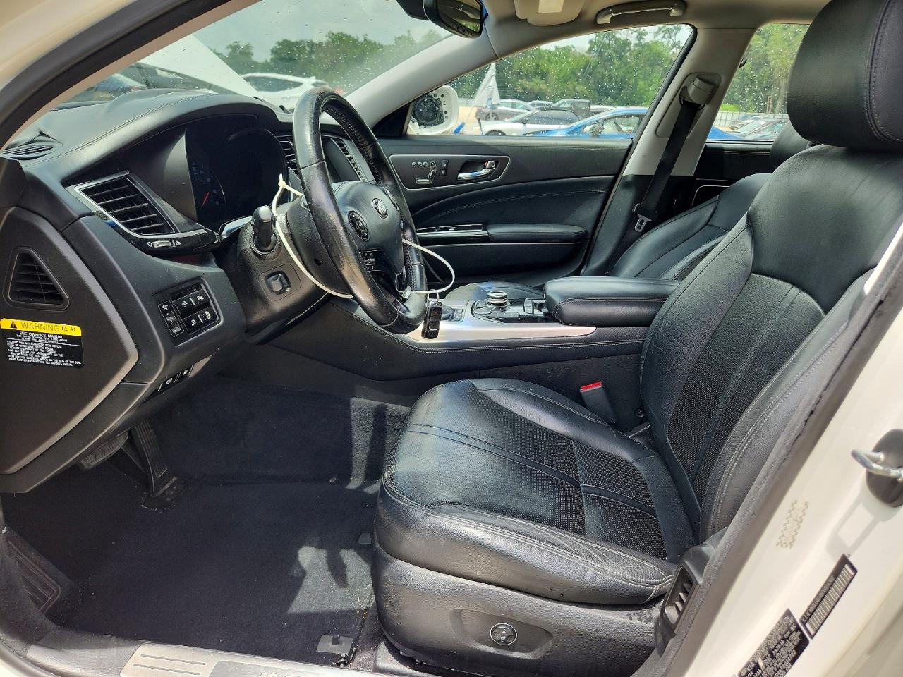 2015 Kia K900 Premium White vin: KNALU4D46F6024702
