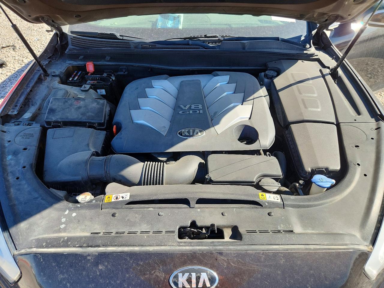 2015 Kia K900 Luxury Black vin: KNALW4D40F6022843
