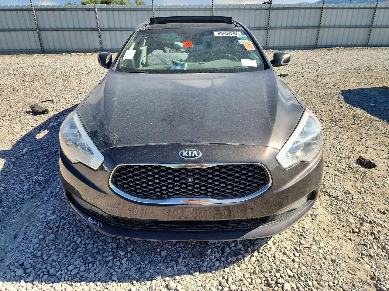 2015 Kia K900 Luxury Black vin: KNALW4D40F6022843