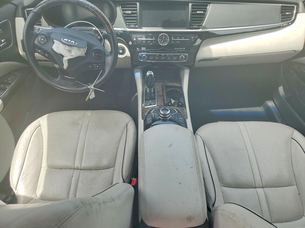2015 Kia K900 Black vin: KNALW4D41F6017585