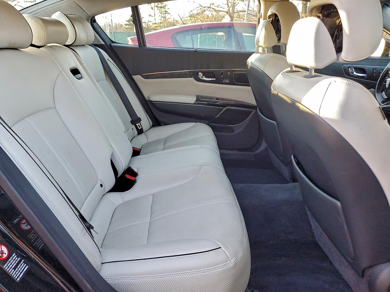2015 Kia K900 Black vin: KNALW4D41F6017585