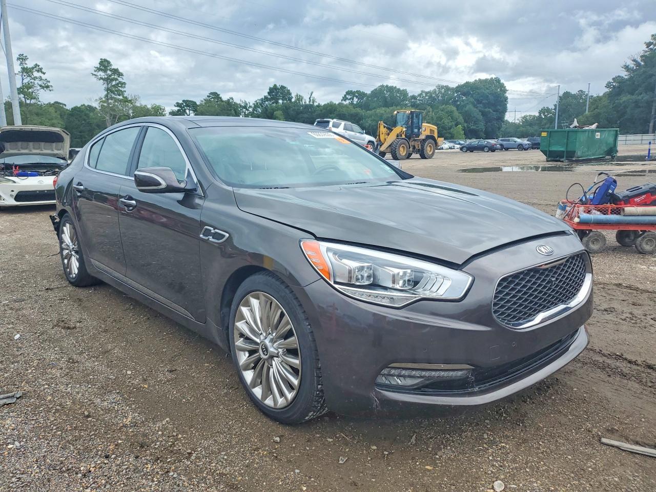 2015 Kia K900 Luxury Коричневый vin: KNALW4D41F6018526