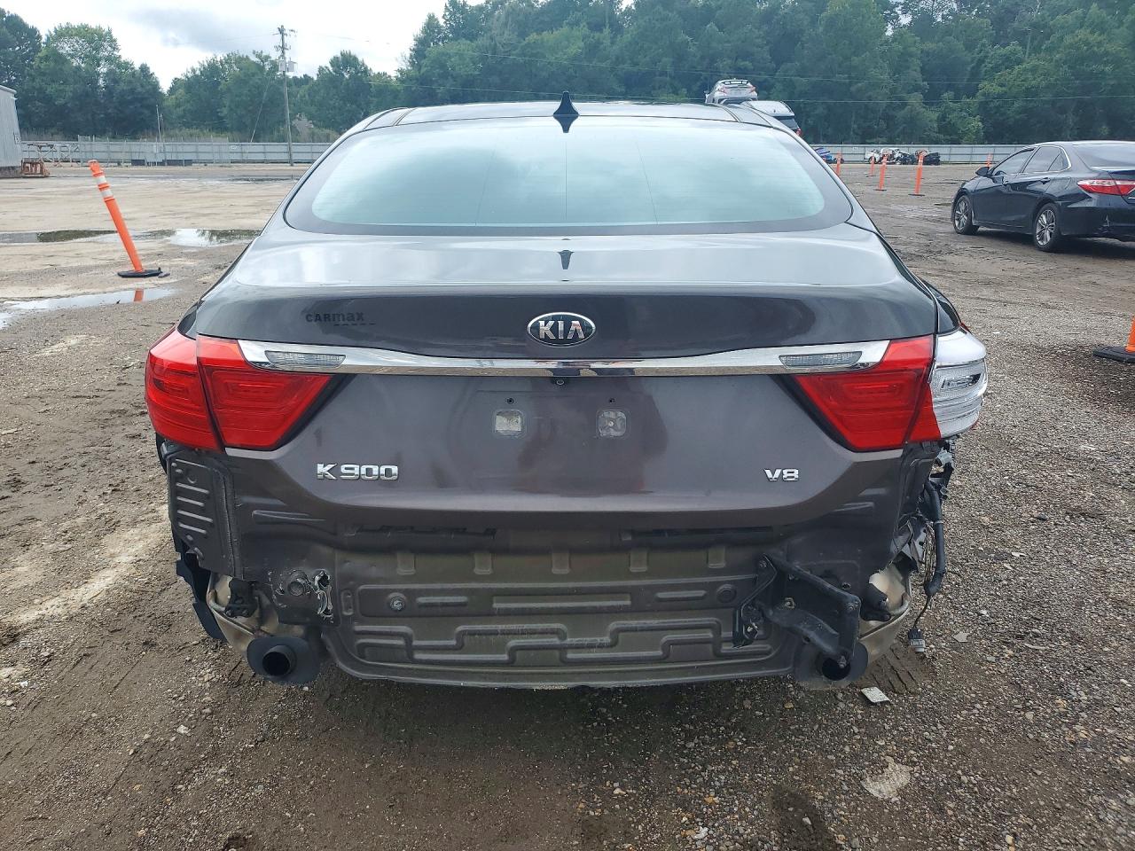 2015 Kia K900 Luxury Коричневый vin: KNALW4D41F6018526