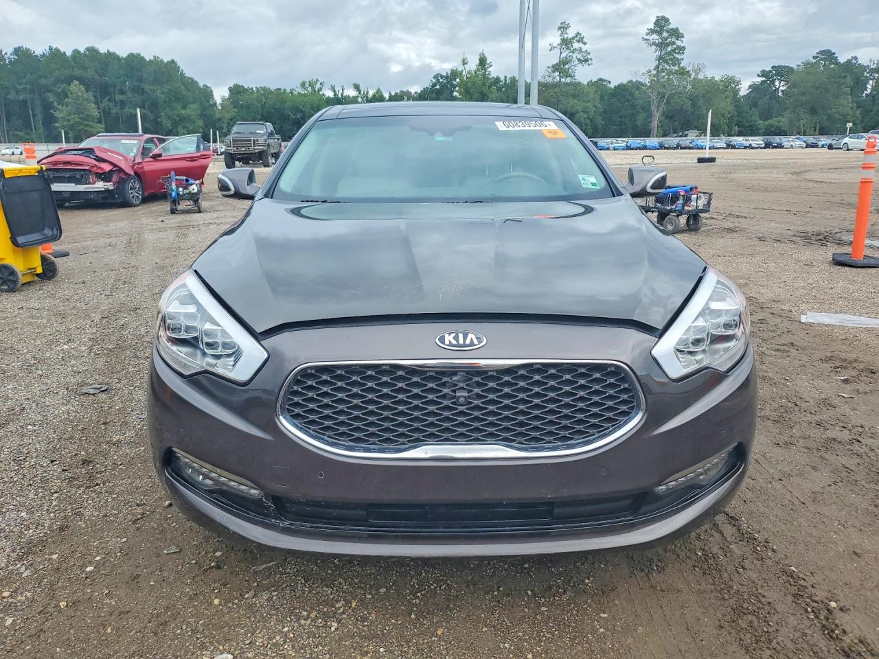 2015 Kia K900 Luxury Коричневый vin: KNALW4D41F6018526