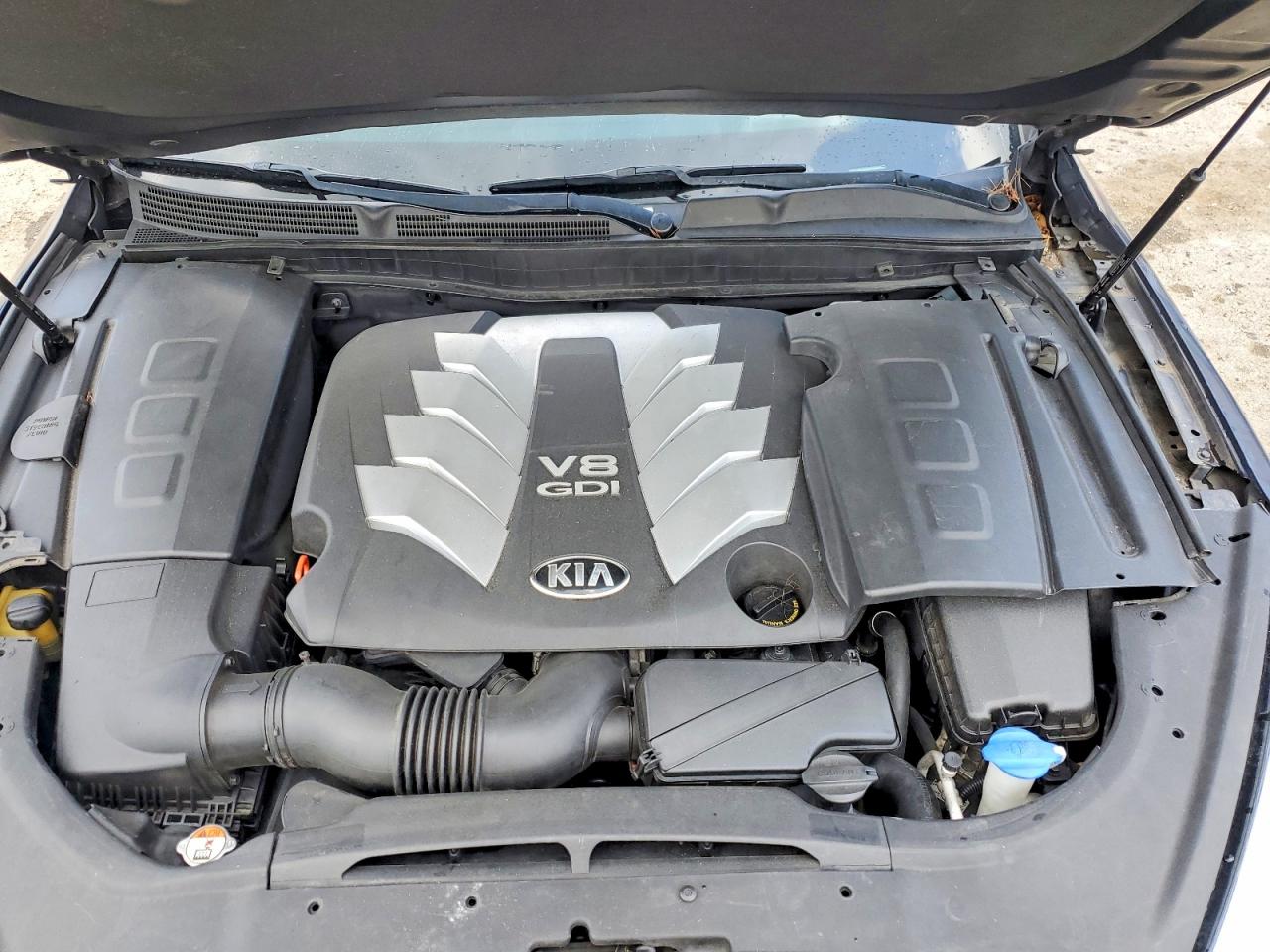 2015 Kia K900 Luxury Синий vin: KNALW4D41F6018655