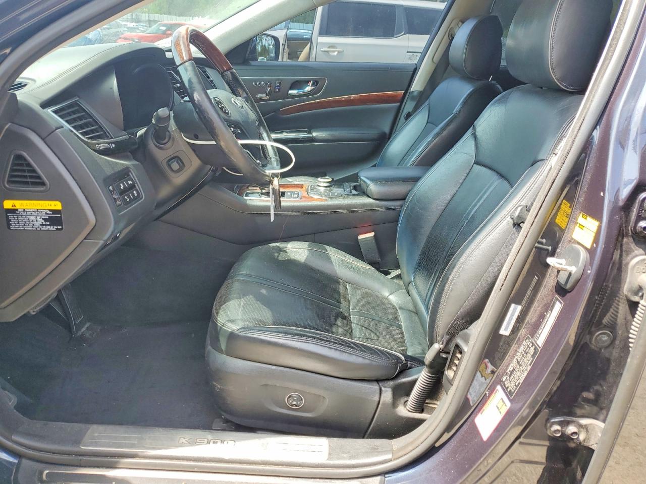 2015 Kia K900 Luxury Синий vin: KNALW4D41F6018655