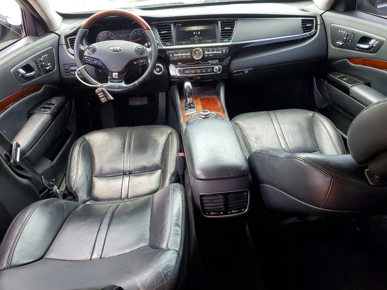 2015 Kia K900 Luxury Синий vin: KNALW4D41F6018655