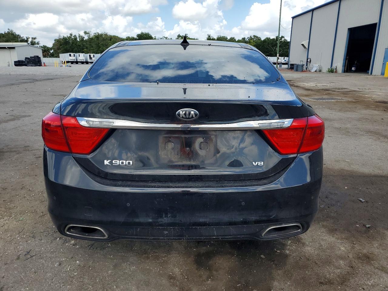 2015 Kia K900 Luxury Black vin: KNALW4D43F6019662