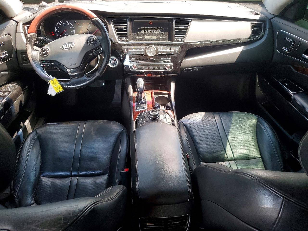 2015 Kia K900 Luxury Черный vin: KNALW4D46F6018957
