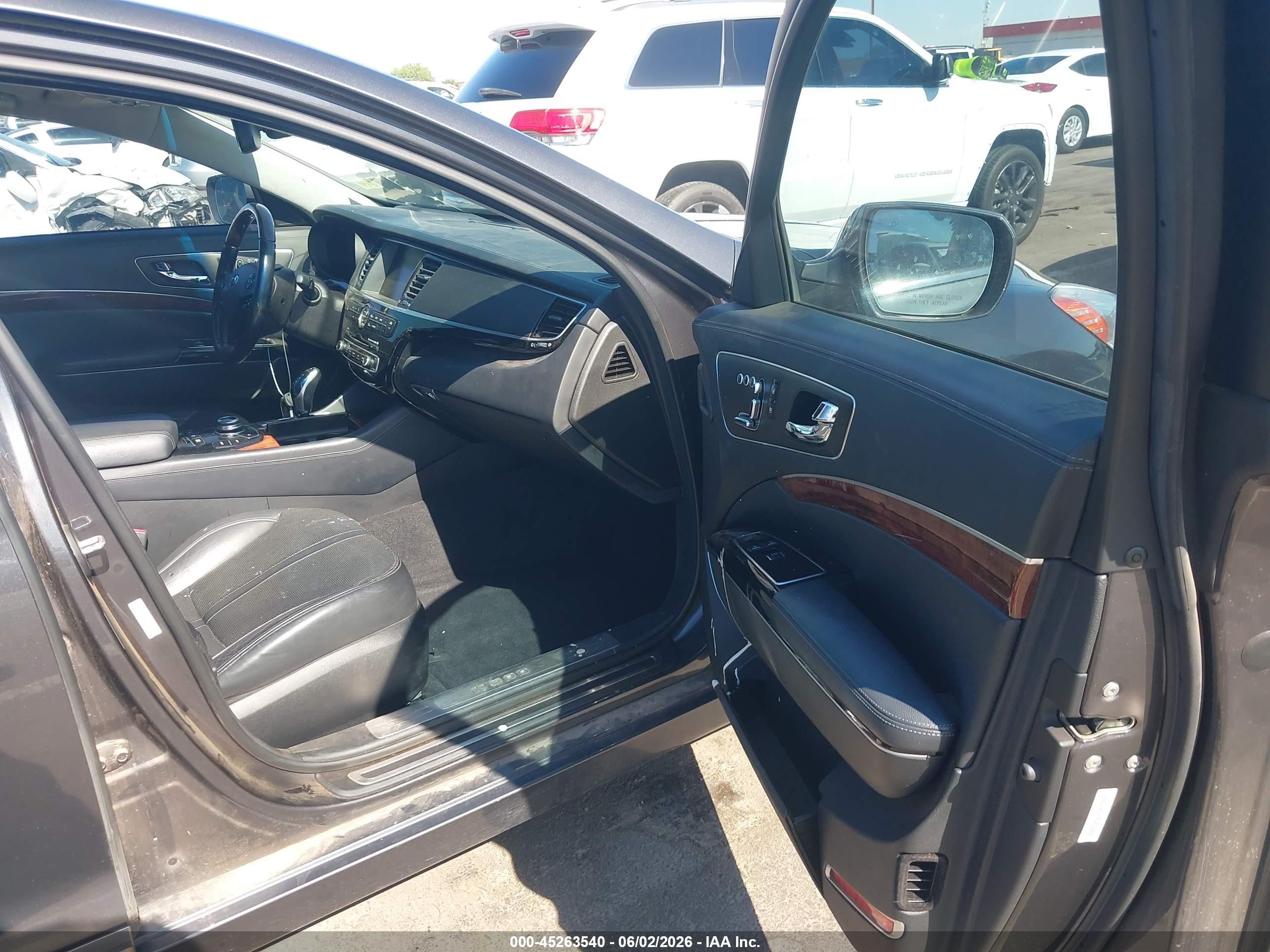 2015 Kia K900 Luxury Серый vin: KNALW4D47F6016800