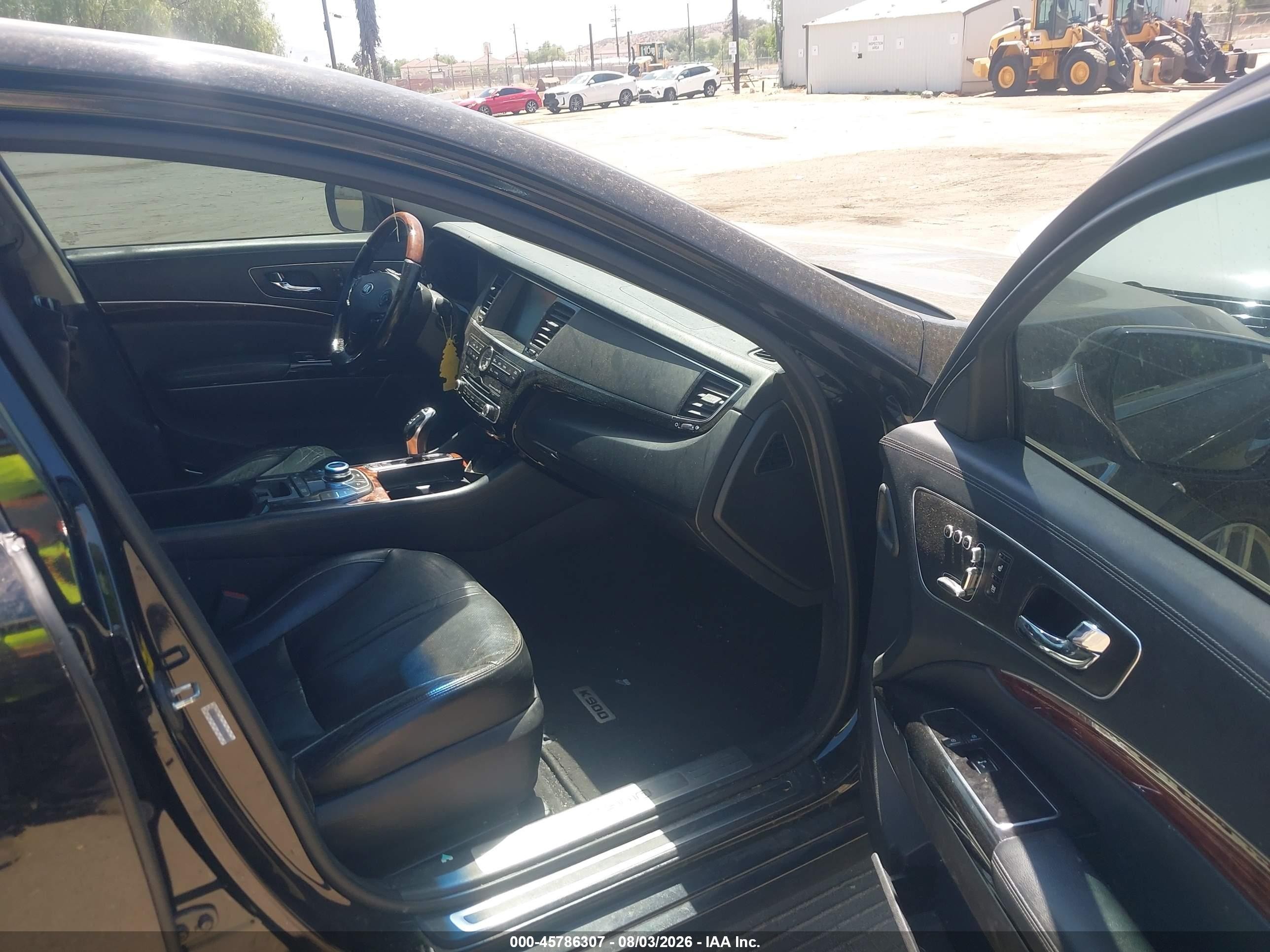 2015 Kia K900 Luxury Black vin: KNALW4D49F6017981