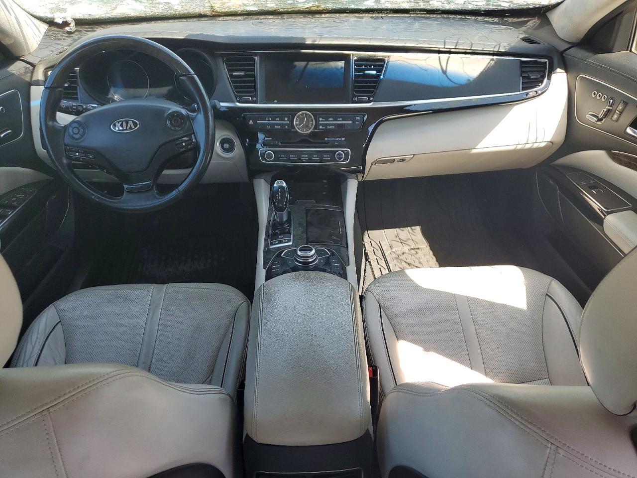 2015 Kia K900 Luxury Black vin: KNALW4D4XF6017181