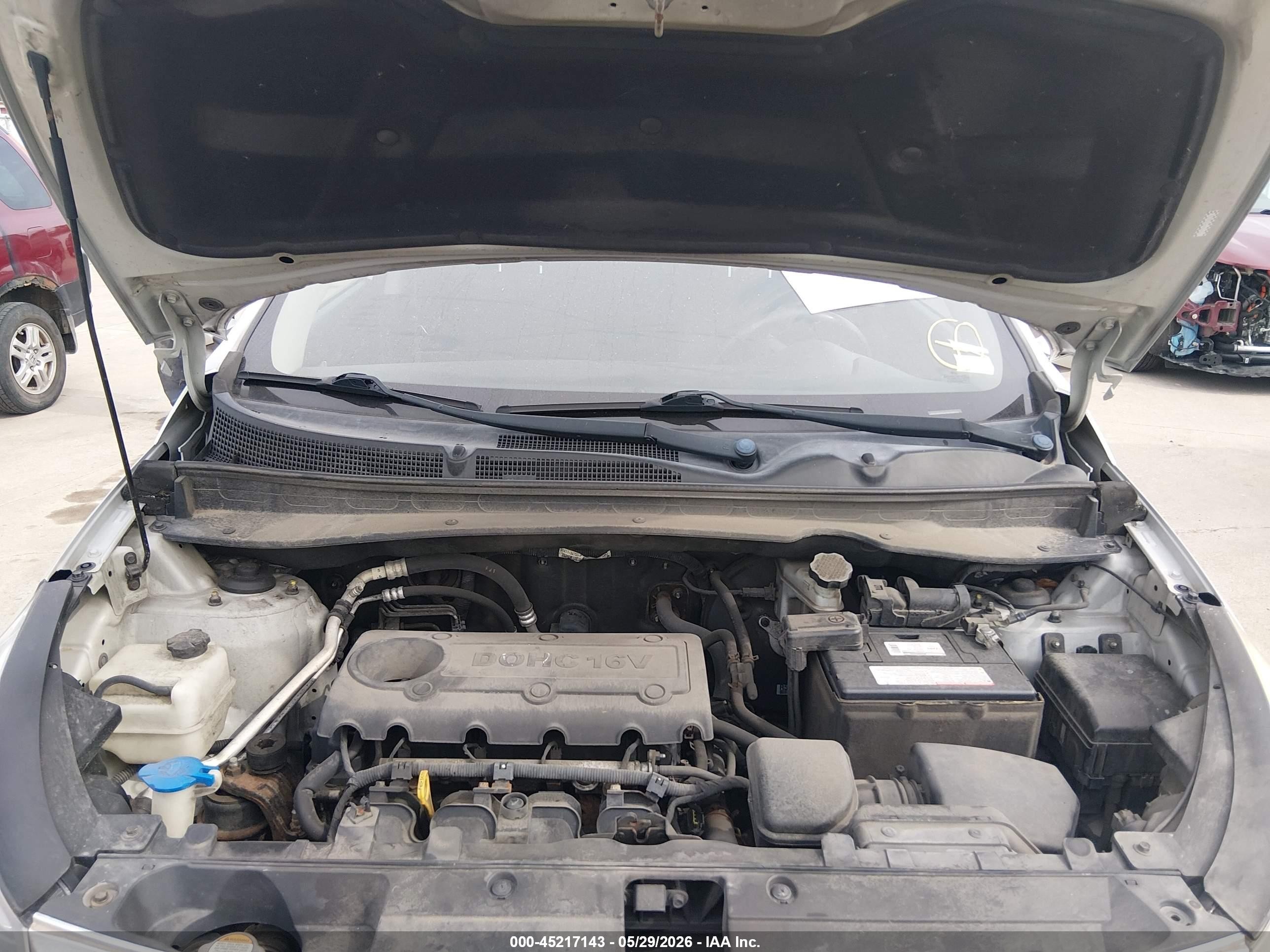 2011 Kia Sportage Lx Серый vin: KND0B3A26B7069120