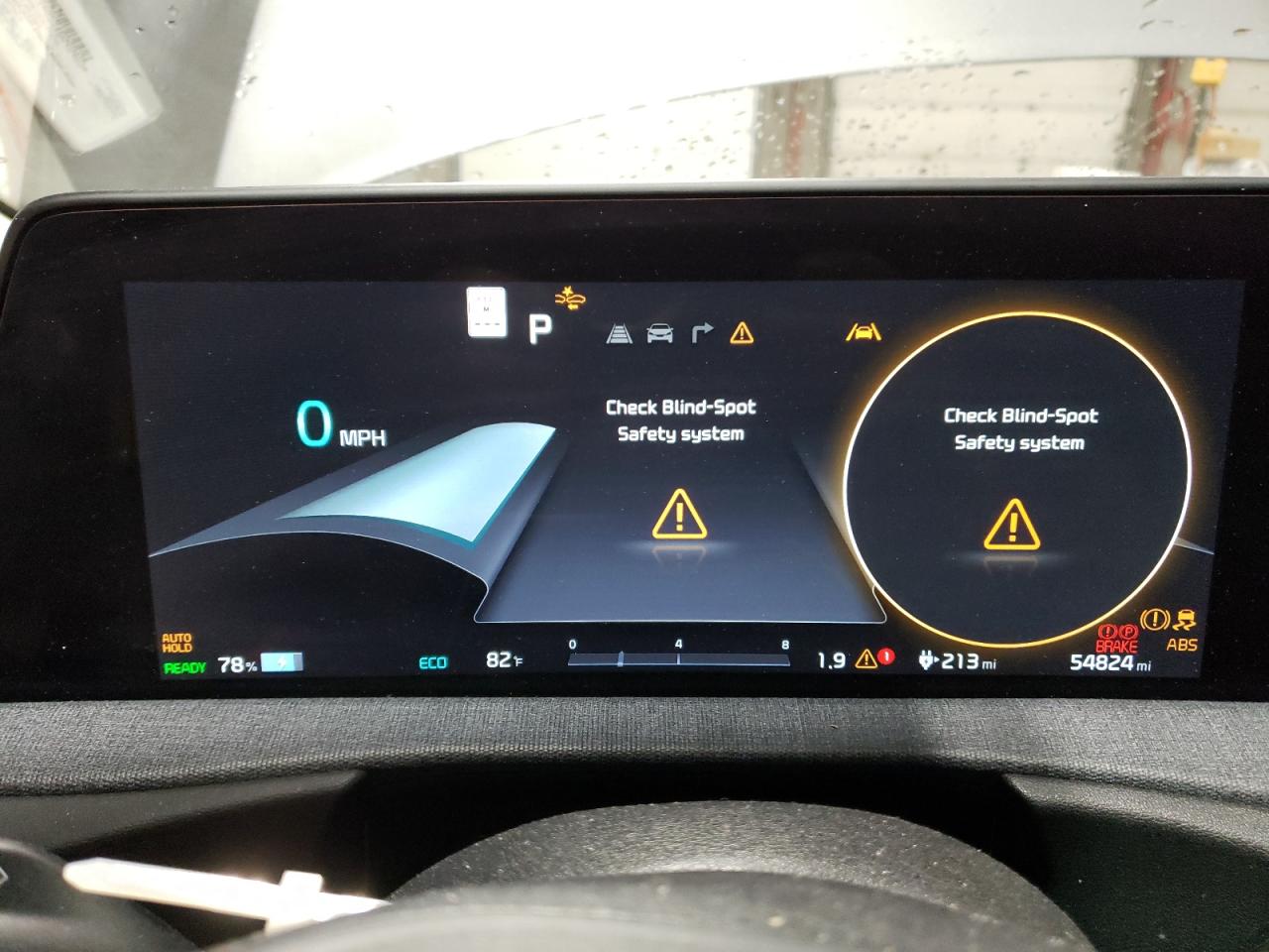 2024 Kia Ev6 Wind Серый vin: KNDC34LA0R5183075 Damage: Warning Light - Abs, On, Unacceptable