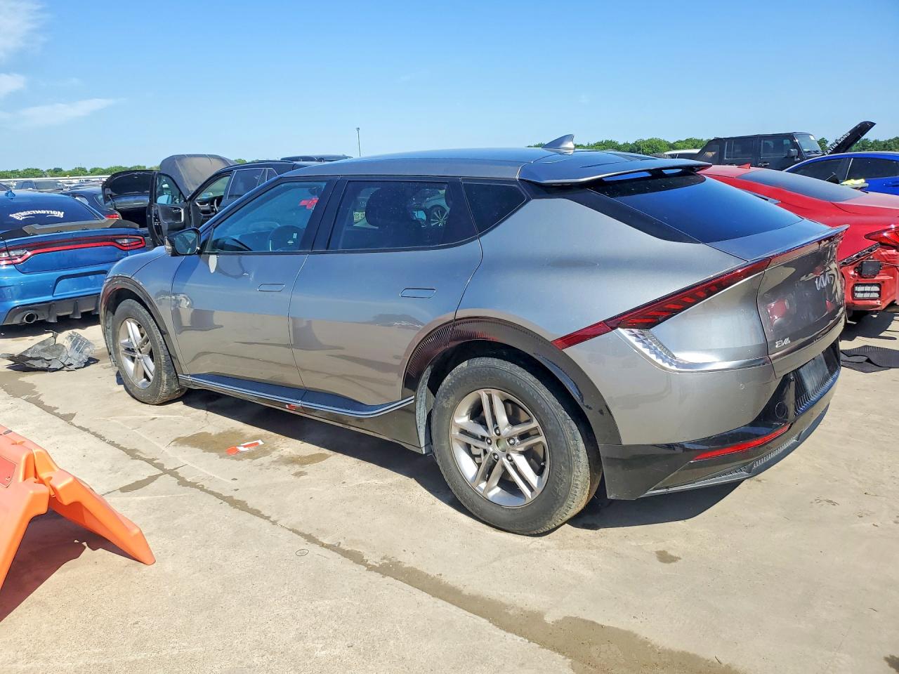 2024 Kia Ev6 Wind Серый vin: KNDC34LA0R5193802