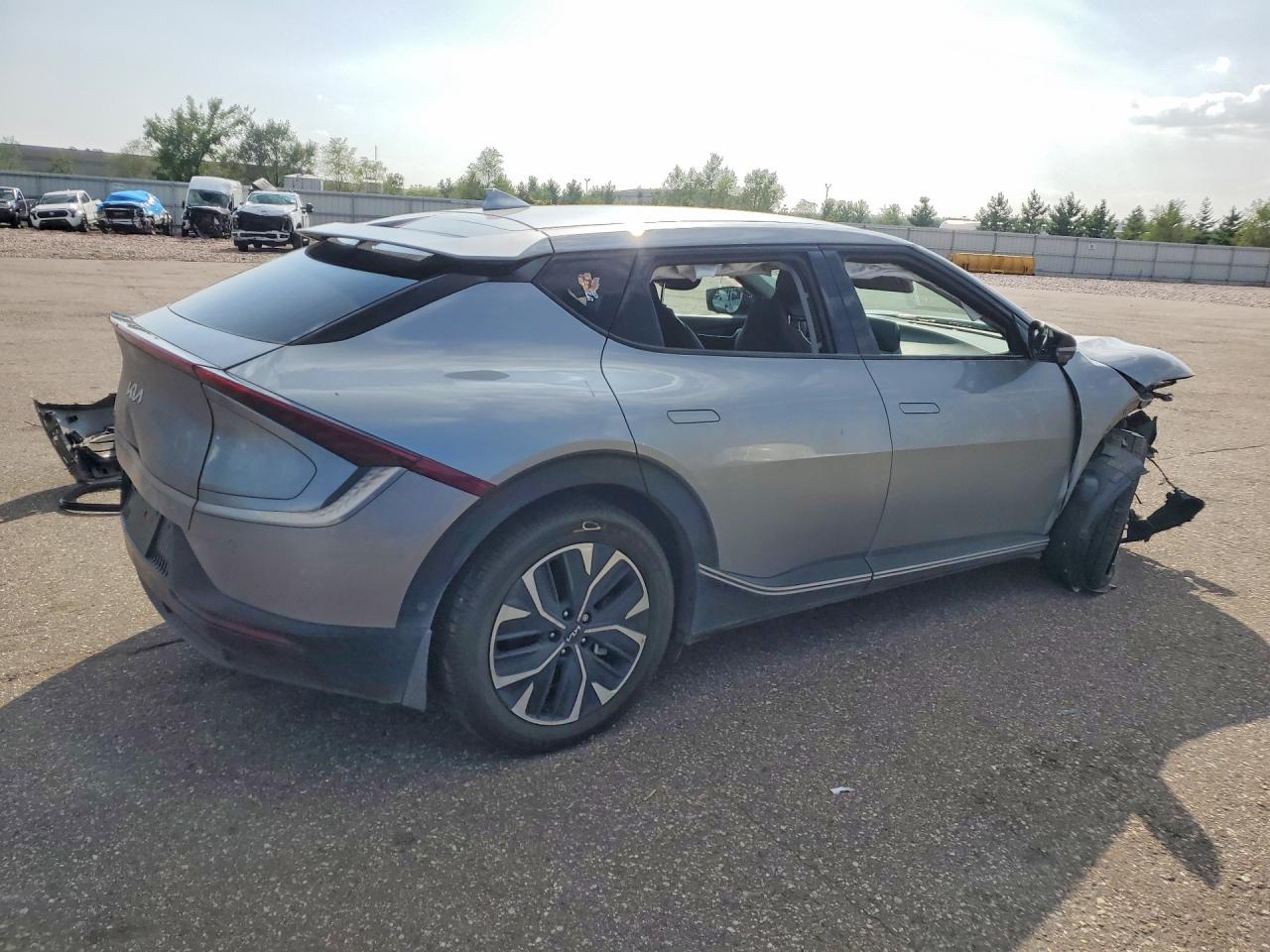 2023 Kia Ev6 Wind Gray vin: KNDC34LA2P5105975